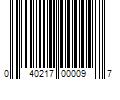 Barcode Image for UPC code 040217000097