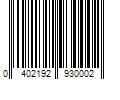 Barcode Image for UPC code 0402192930002