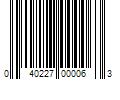 Barcode Image for UPC code 040227000063