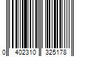 Barcode Image for UPC code 04023103251762