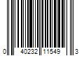 Barcode Image for UPC code 040232115493. Product Name: Stiebel Eltron SHC 4 Gal. 6-Year Point-of-Use Mini-Tank Electric Water Heater