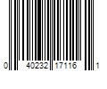 Barcode Image for UPC code 040232171161