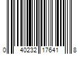 Barcode Image for UPC code 040232176418