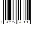 Barcode Image for UPC code 0402322497474