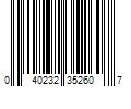 Barcode Image for UPC code 040232352607