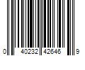 Barcode Image for UPC code 040232426469