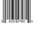 Barcode Image for UPC code 040232479809