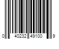 Barcode Image for UPC code 040232491009