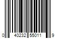 Barcode Image for UPC code 040232550119