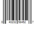 Barcode Image for UPC code 040232584527