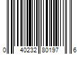 Barcode Image for UPC code 040232801976