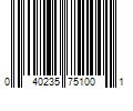 Barcode Image for UPC code 040235751001