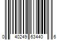 Barcode Image for UPC code 040249634406