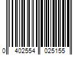 Barcode Image for UPC code 04025540251503