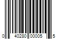 Barcode Image for UPC code 040280000055