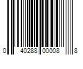 Barcode Image for UPC code 040288000088