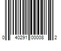 Barcode Image for UPC code 040291000082