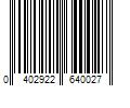 Barcode Image for UPC code 0402922640027