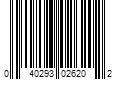 Barcode Image for UPC code 040293026202