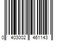 Barcode Image for UPC code 0403002461143