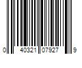 Barcode Image for UPC code 040321079279