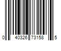 Barcode Image for UPC code 040326731585