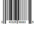 Barcode Image for UPC code 040326988835