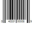 Barcode Image for UPC code 040331000089