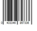 Barcode Image for UPC code 0403346857336