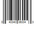 Barcode Image for UPC code 040340060043