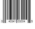 Barcode Image for UPC code 040341030045