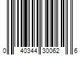 Barcode Image for UPC code 040344300626