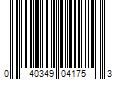 Barcode Image for UPC code 040349041753