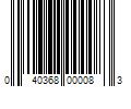 Barcode Image for UPC code 040368000083