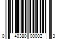 Barcode Image for UPC code 040380000023