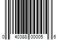 Barcode Image for UPC code 040388000056