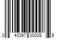 Barcode Image for UPC code 040397000085