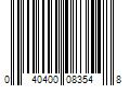 Barcode Image for UPC code 040400083548