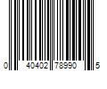 Barcode Image for UPC code 040402789905