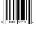 Barcode Image for UPC code 040408952334