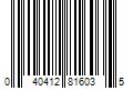 Barcode Image for UPC code 040412816035