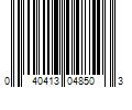 Barcode Image for UPC code 040413048503