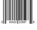 Barcode Image for UPC code 040420205975