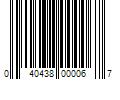 Barcode Image for UPC code 040438000067