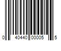 Barcode Image for UPC code 040440000055