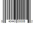 Barcode Image for UPC code 040443000052