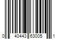 Barcode Image for UPC code 040443630051