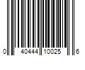 Barcode Image for UPC code 040444100256