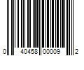 Barcode Image for UPC code 040458000092