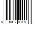 Barcode Image for UPC code 040477000097